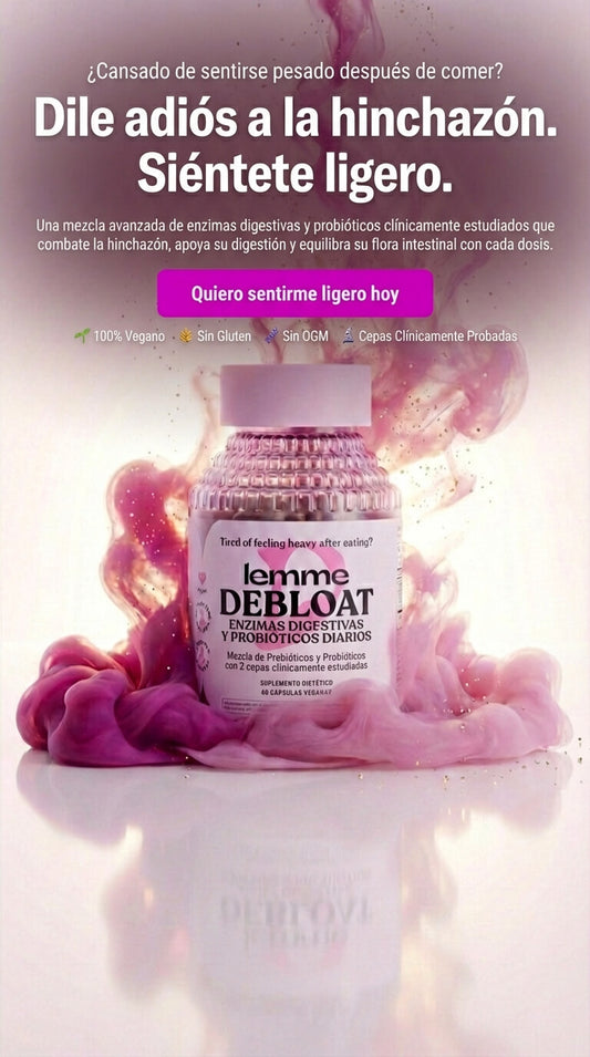 lemme debloat * Adios hinchazon , bienvenido vientre plano*